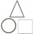 Jewellery Pendant, size 30x30 mm, thickness 1.1 mm, 30 pcs, dark grey metallic, silver-plated [HOB-612359]