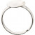 Fingerring, Versilbert, 3Stck. [HOB-613110]