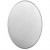 Metall-Schild, L 18 mm, B 13 mm, Aluminium, Oval, 20Stck. [HOB-67586]
