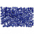 Rocailleperle, Größe 8/0 , D: 3 mm, Blau, 25g, Lochgröße 0,6-1,0 mm [HOB-682051]