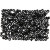 Rocailleperle, Größe 12/0 , D: 2 mm, Schwarz, 500g, Lochgröße 0,8 mm [HOB-682832]