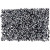 Rocailleperlen, Größe 15/0 , D: 1,7 mm, Dunkelgrau, 25g, Lochgröße 0,5-0,8 mm [HOB-686820]