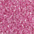 Rocailleperle, Größe 15/0 , D: 1,7 mm, Rosa, 2-cut, 25g, Lochgröße 0,5 mm [HOB-687830]