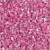 Rocailleperle, Größe 15/0 , D: 1,7 mm, Rosa, 2-cut, 500g, Lochgröße 0,5 mm [HOB-68783]