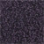 Rocailleperle, Größe 15/0 , D: 1,7 mm, Frosted Lila, 2-cut, 25g, Lochgröße 0,5 mm [HOB-687850]