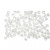 Tropfenperlen, D: 3 mm, Lochgröße 0,6 mm, Mattweiß, 120g [HOB-69657]