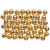 Wachsperlen, D: 5 mm, Lochgröße 0,7 mm, Gold, 100Stck. [HOB-698121]