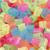 Bügelperlen, Größe 5x5 mm, Lochgröße 2,5 mm, Neonfarben, Medium, 5000sort. [HOB-75252]
