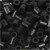 Fotoperlen, Größe 5x5 mm, Lochgröße 2,5 mm, Schwarz (1), 1100Stck. [HOB-755010]