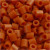 Fotoperlen, Größe 5x5 mm, Lochgröße 2,5 mm, Rotbraun (5), 6000Stck. [HOB-75505]