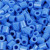 Fotoperlen, Größe 5x5 mm, Lochgröße 2,5 mm, Blau (17), 6000Stck. [HOB-75517]