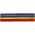 Regenbogen-Schminkstift - 6 in 1, L 6,5 cm, Stärke: 10x15 mm, sortierte Farben, 1Stck [HOB-76100]