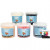 Foam Clay®, Primärfarben, Mit Anleitung Color School, 5x560g [HOB-78138]
