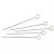 Dochtnadel, L 9 cm, 10Stck. [HOB-79260]