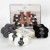 DIY-Set Pompons, Grautöne, Grau, 1Set [HOB-97044]