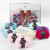 DIY-Set Pompons, Multicolor-Harmonie, Multicolor, 1Set [HOB-97045]
