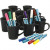 Schwarze Porzellanbecher zum Bemalen, deckend,  36 Stck, 1Set [HOB-97382]
