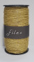 Kräuselband Filex Gold Glitzer 1mm x 100 meter (1 Rolle) [HV-FLX1GO]