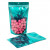 Standbodenbeutel Transparent/Teal 17,1x8,9x28,6cm | 340 Gramm (100 Stück) [ZBGB4TL]