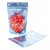 Standbodenbeutel Transparent/Blau 13x7,9x20,6cm | 113 Gramm (100 Stück) [ZBGB3BL]