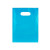 Polytragetaschen Blau 22,9x30,5cm 60 Mikron LDPE (100 Stück) [H912BL1]