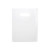 Polytragetaschen Weiß 23,9x30,5cm 60 Mikron LDPE (100 Stück) [H912WT1]