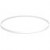 Dekorative Schleifen dehnbares Vinyl Transparent 35,6cm (50 Stück) [14CVL]