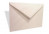 Umschläge mit Leinenstruktur Weiß 18,4x13,3cm (50 Stück) [E200A]