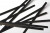 Verschluss-Streifen 15,2x0,4cm Papier Schwarz (1.000 Stück) [TT6BK]