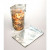 Standbodenbeutel Transparent/Silber 23x12x34,5cm | 907 Gramm (100 Stück) [ZBGS6]