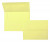 Umschläge Lemon Gelb 16,5x12,1cm Astrobright (50 Stück) [E5118]