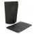 Standbodenbeutel Reispapier Schwarz 13x8x20,5cm | 113 Gramm (100 Stück) [ZBGR3SB]