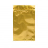 Gold Metallized Hanging Zipper Barrier Bags 15.4 x 23.5 cm (100 Pieces) [HZBB7MG]