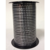 Kräuselband Uster Schwarz 7,5mm x 225 meter (1 Rolle) [HV-UST7BK]