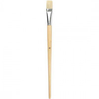 Nature Line Pinsel, Nr. 22 , B 21 mm, langer Griff, 6Stck. [HOB-10521]