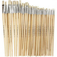 Nature Line Pinsel, Nr. 1-20 , B 5-19 mm, langer Griff, 64sort. [HOB-10549]
