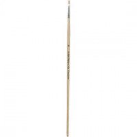 Nature Pinsel, Nr. 00 , B 3 mm, langer Griff, 12Stck. [HOB-10599]