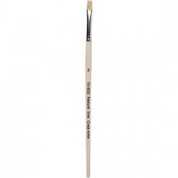 Nature Line Pinsel, Nr. 2 , B 6 mm, kurzer Griff, 12Stck. [HOB-10602]