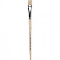 Nature Line Pinsel, Nr. 14 , B 14 mm, kurzer Griff, 12Stck. [HOB-10614]