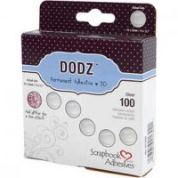 Klebepunkte Dodz - 3D, D: 12 mm, Stärke: 2 mm, groß, 100Stck. [HOB-11568]