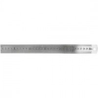 Stahl-Lineal, L 30 cm, 1Stck [HOB-11709]