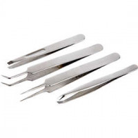 Pinzetten-Set, L 9-12 cm, 4sort. [HOB-13066]