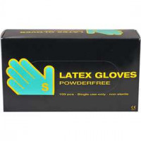 Latex-Handschuhe, Größe small , Latex, 100Stck. [HOB-13222]