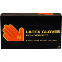 Latex-Handschuhe, Größe medium , Latex, 100Stck. [HOB-13224]