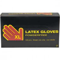 Latex-Handschuhe, Größe x-large , Latex, 100Stck. [HOB-13228]