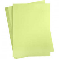 Karton, farbig, A2 420x600 mm,  180 g, Lindgrün, 100Bl. [HOB-21322]