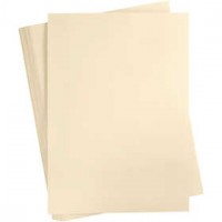 Karton, farbig, A2 420x600 mm,  180 g, Beige, 100Bl. [HOB-21328]