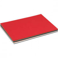Weihnachts-Karton, A5 150x210 mm,  180 g, Sortierte Farben, 60Bl. sort. [HOB-214450]