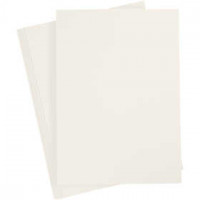 Card, A4 210x297 mm, 220 g, 10 pcs, off-white [HOB-219022]