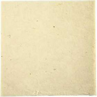 Handgeschöpftes Papier, Blatt 20x20 cm,  70 g, Off-white, 10Bl. [HOB-220350]